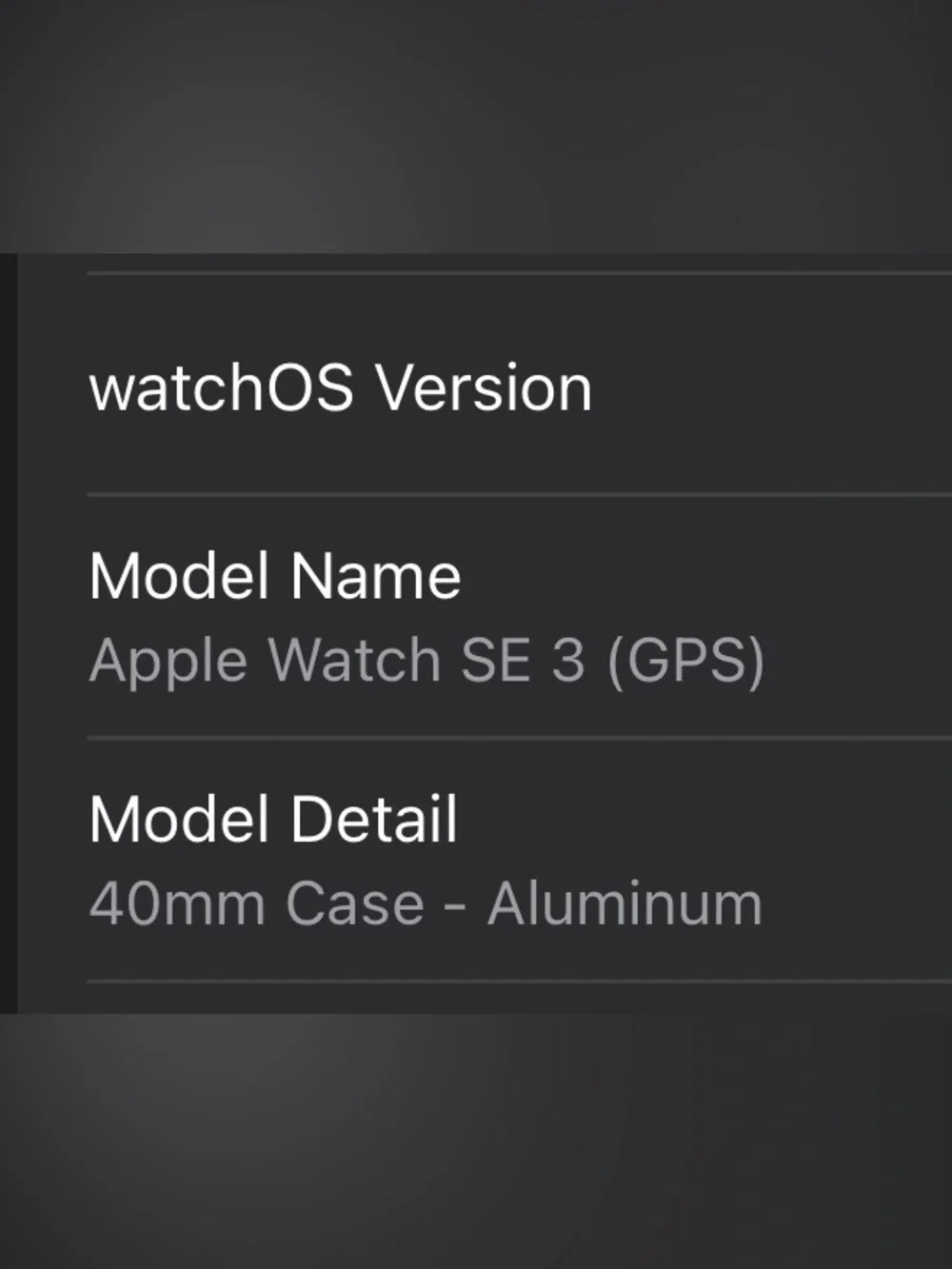 Apple Watch SE